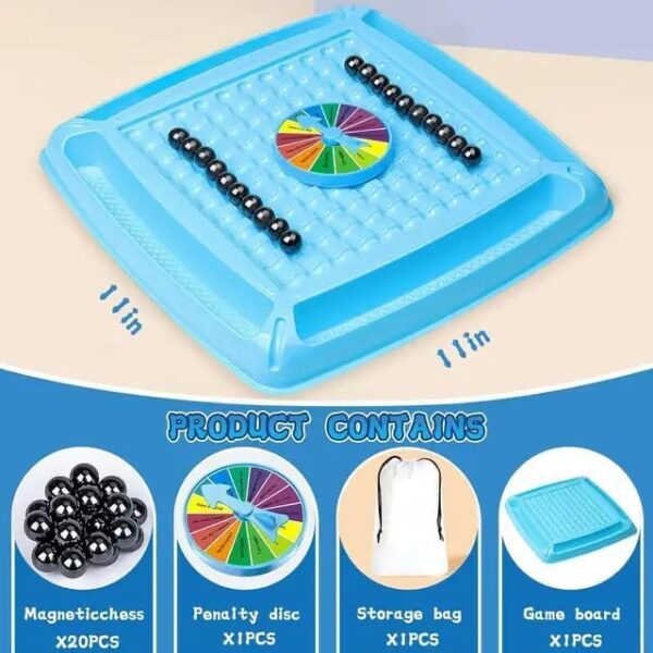 magnetic brain puzzle game components