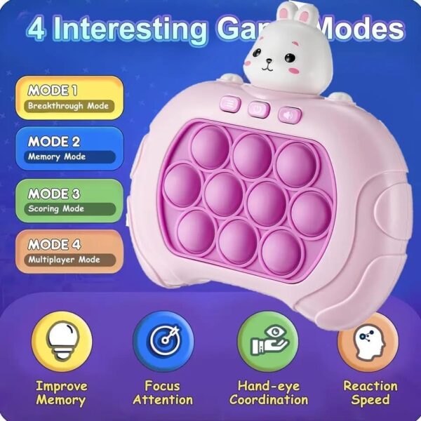 fast push pop it game with multiple modes