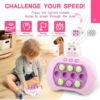 fast push pop it game with led handheld