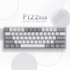 mixed color wired gaming keyboard