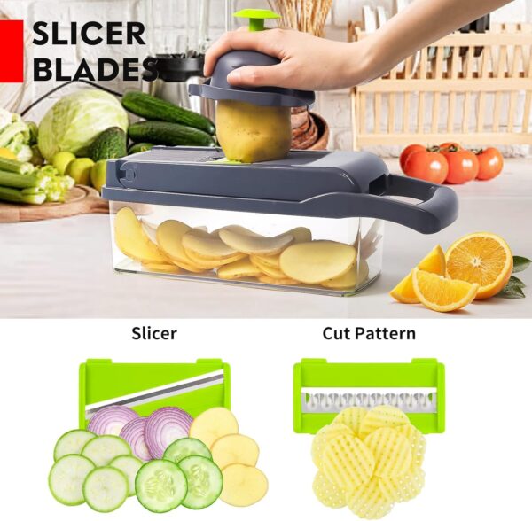 multifunctional vegetable cutter usage
