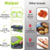 multifunctional vegetable cutter features