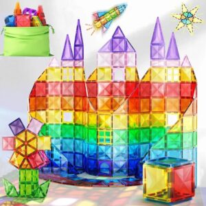 magnetic tiles 3D building blocks