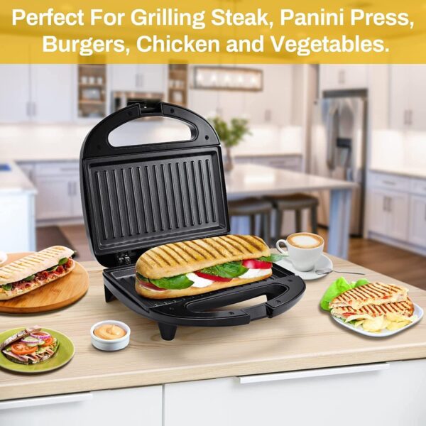 non stick sandwich with a toasted sandwich