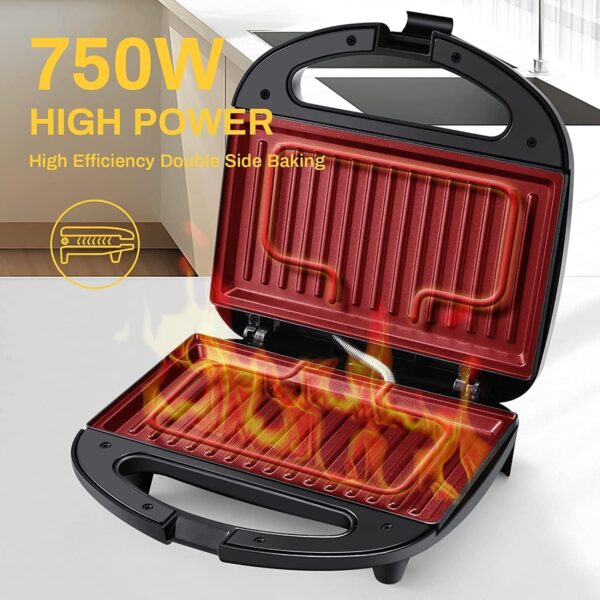 non stick sandwich high power