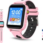 a8 Smart Kids Digital Watch pink colored